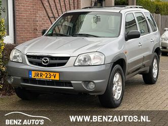 mazda tribute - 3.0 v6 touring 4wd-197pk/automaat/youngtimer/lederbek