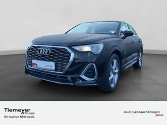 audi q3 sportback 35 tdi s line lm19 leder esitze ahk