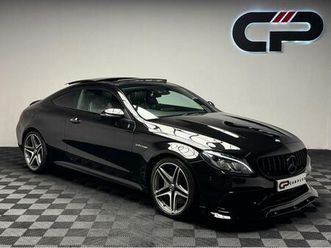 4.0 c63 v8 biturbo amg (premium) spds mct euro 6 (start/stop) 2dr