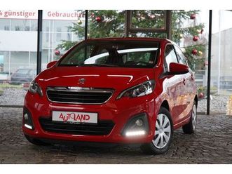 peugeot 108 1.0 vti active sitzheizung klima bluetooth