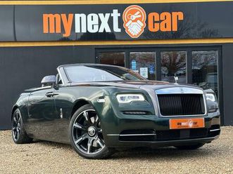 rolls-royce dawn 6.6 v12 convertible 2dr petrol auto euro 6 (563 bhp)