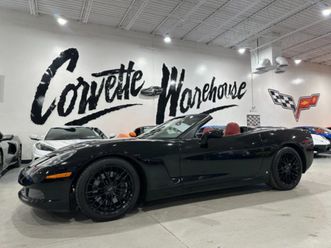2008 chevrolet corvette conv 3lt, f55, nav, auto, c7 z06 rims, only 41k!