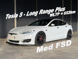 tesla model s long range plus awd 5d