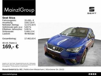 seat ibiza 1.0 tsi xcellence acc navi shz kamera led