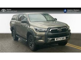 toyota hilux invincible x pickup's 2.8 d-4d invincible x 4wd euro 6 (start/stop) 4dr