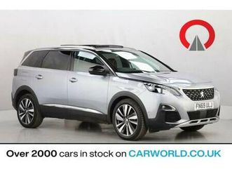 2019 peugeot 5008 1.5 bluehdi gt line premium suv 5dr diesel manual euro 6 (start/stop) (130 ps) hatchba...