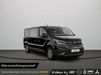 renault trafic comfort - dubbele cabine e-tech electric 120