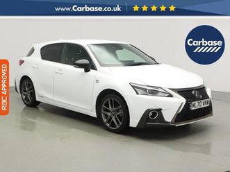 2020 - 1.8 200h f sport hatchback 5dr petrol hybrid e-cvt euro 6 (start/stop) (136 ps)