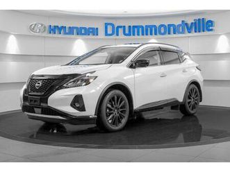 2024 nissan murano sl midnight edition awd + jamais accidenté + 26,40
