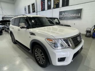 2018 nissan armada platine