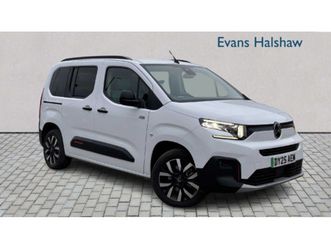 citroen e-berlingo 100kw max m 52kwh 5dr auto