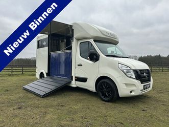 nissan nv400 - 2-paards paardenvrachtwagen b-rijbewijs nieuw & bpm vrij