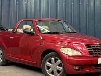chrysler pt cruiser cabriolet 2.4 143ch garantie 6 mois sièges chauffants cuir