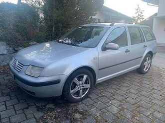 kombi silber (vw bora variant) mit anhängerkupplung canton berne - tutti.ch