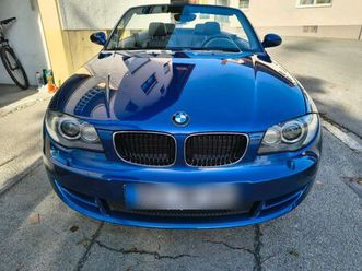 bmw 120i cabrio xenon leder klima scheckheft