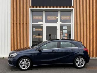 mercedes classe a 1.6 200 156cv blueefficiency sensation bva toit ouvrant moteur chaine camera de recul