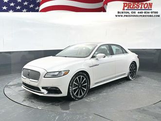 used 2017 lincoln continental reserve