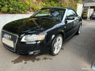 audi a4 cabriolet 2.0 tdi 140 s 48900 km état collection- capote neuve