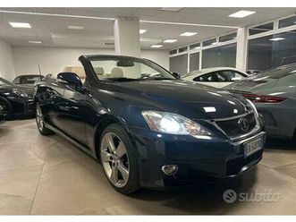 lexus is 250 cabrio 2.5 v6 luxury 208 cv 2010