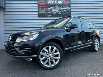 volkswagen touareg ii (2) 3.0 v6 tdi 262ch tiptronic r-line 4motion excellent état garantie 1an
