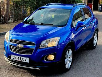 2014 chevrolet trax lt 1.4 turbo ulez free same as vauxhall mokka low miles top spec