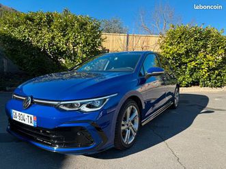 volkswagen golf viii etsi 130ch dsg7 5p. r line. sièges sport pack r line intérieur / exterieur 52120 kms
