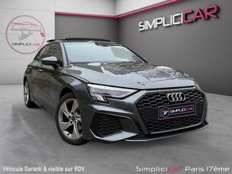 audi a3 sportback 40 tfsie 204 s tronic 6 s line / toit ouvrant / caméra de recul / garantie 12 mois