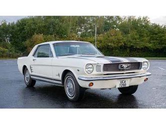 1966 ford mustang 289 'notchback' v8 à vendre par enchère