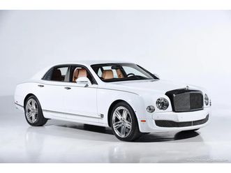 2012 bentley mulsanne sedan