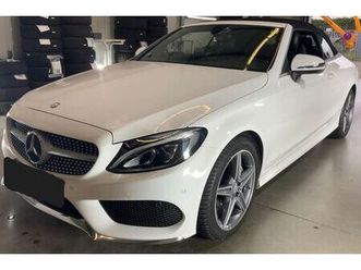 mercedes-benz c 180 cabrio amg led navigation totwinkel
