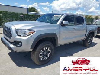 toyota tacoma 2019 double cab, bezwypadkowa, v6 3.5l, 4x4, od ubezpieczal