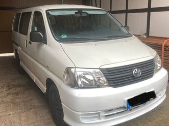 toyota hiace bus 8 sitzer 2.5 tdi, tüv 27