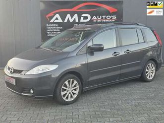 mazda 5 - 5 1.8 executive 7 personen |nap|airco|climate control|elec ramen|elec spiegels|