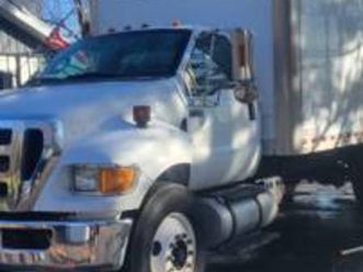 2015 ford f750 super duty box truck