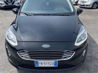 ford fiesta 1.5 tdci 86cvtitanium cerchi apple car play led multifunzione bluetooth pdc zeus