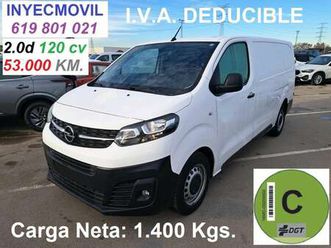 vivaro furgón 2.0d l carga incrementada select 12