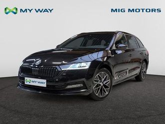 skoda octavia combi phev octavia sportline 1.4 tsi iv 150kw (204pk) automaat /// panoramische scuifdak /// elektrische kofferklep