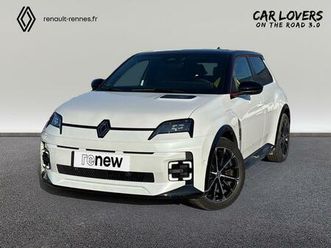 renault 5 e-tech electrique 150 ch autonomie confort iconic cinq