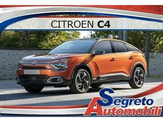 citroen e-c4 x e-c4 x motore elettrico 136 cv you