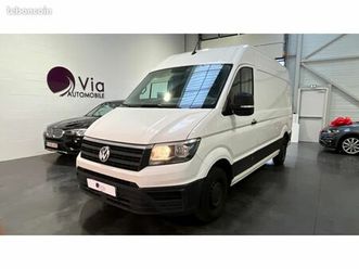 volkswagen crafter l3h2 2.0 tdi 140 - bva / tva recuperable / 1er main / entretien vw / camera / carplay