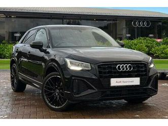 audi q2 35 tfsi black edition 5dr s tronic