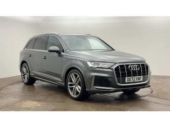 audi q7 55 tfsi quattro s line 5dr tiptronic