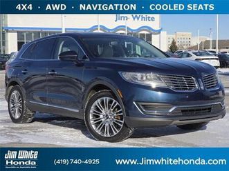 used 2017 lincoln mkx reserve