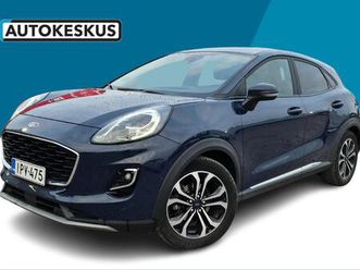 ford puma 1.0 ecoboost hybrid (mhev) 125hv a7 dct titanium 5-ovinen - korko 2,49% + kulut!