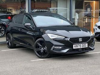 2025 seat leon 1.5 tsi 150 fr black edition 5dr [dap] hatchback petrol manual