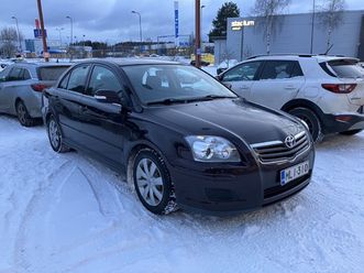 toyota avensis 1,6 vvt-i linea sol ** facelift / todella siisti! / katsastus 10/2026 **