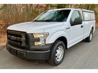 **2016 ford f-150 regular cab 8' bed w/ workcap**