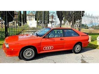 audi coupe quattro prima serie