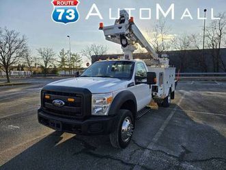 2012 ford f-550 bucket truck 35 ft only 111k mil