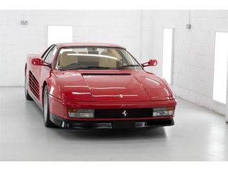 ferrari testarossa 1990 - 9660 miles - one uk owner for last 32 years